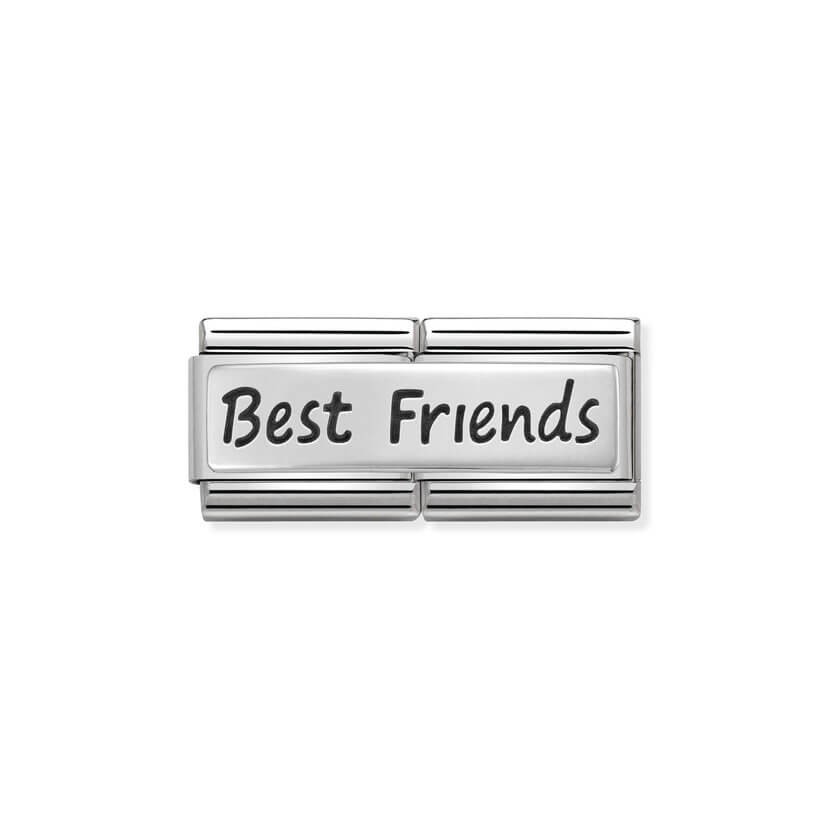 Link Nomination Double Best Friends - Silver