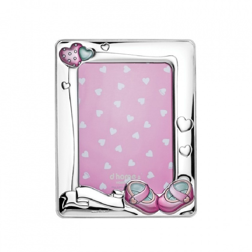 Moldura Sapatinho Rosa...