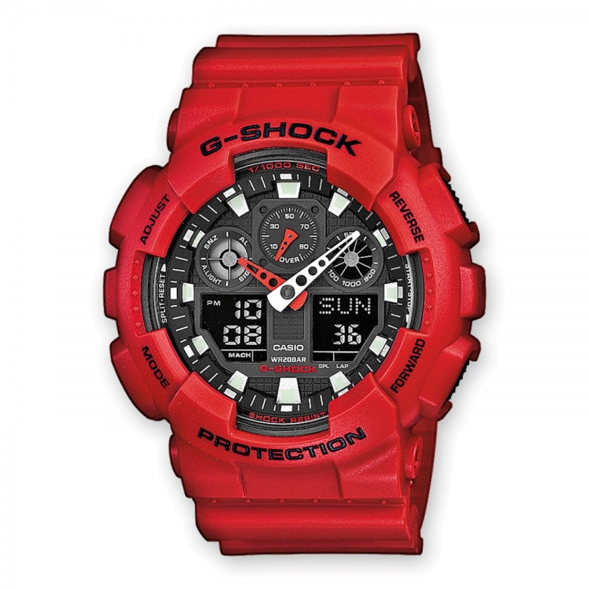 G-Shock Classic Vermelho -...