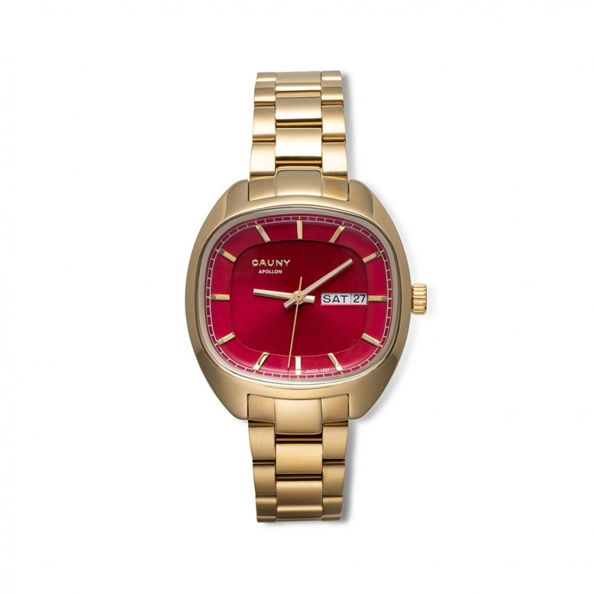 Relógio CAUNY Apollon Red -...