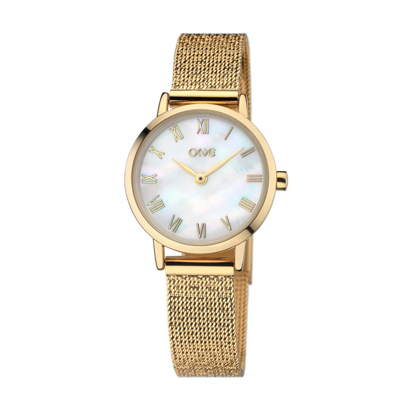 Relógio ONE Aura Gold -...