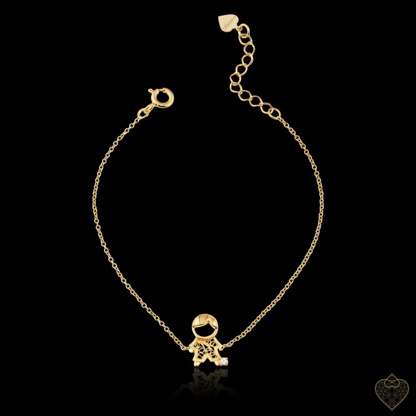 Pulseira Filigrana Menino -...