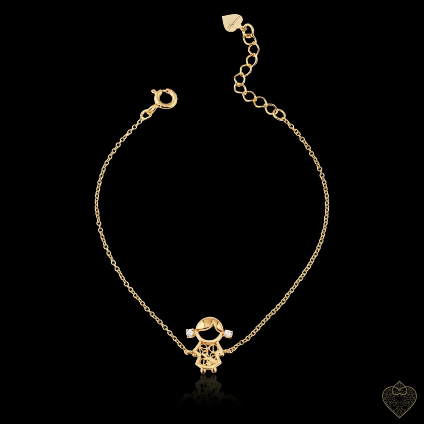 Pulseira Filigrana Menina -...