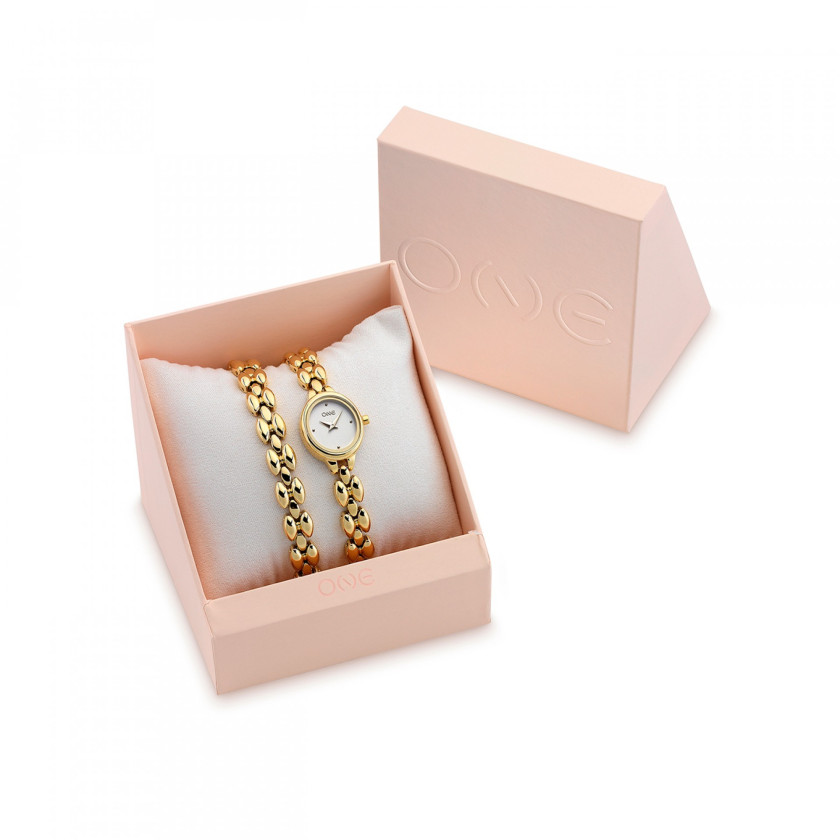 Box Relógio ONE Paris White...